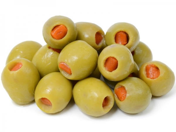 Olives, Oils and Peperoni in Brine